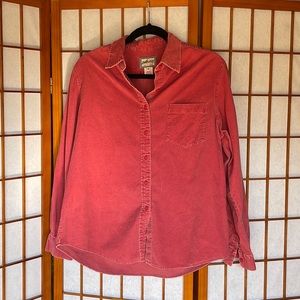 Vintage Pendleton corduroy button down (M)